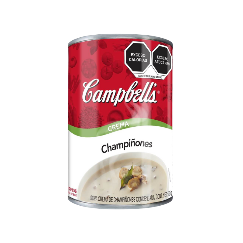 Crema de Champiñón Campbell's, Lata 735g