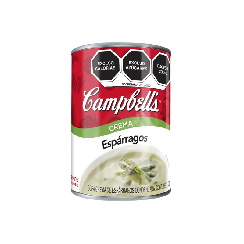 Crema de Esparrago Campbell's, Lata 420g