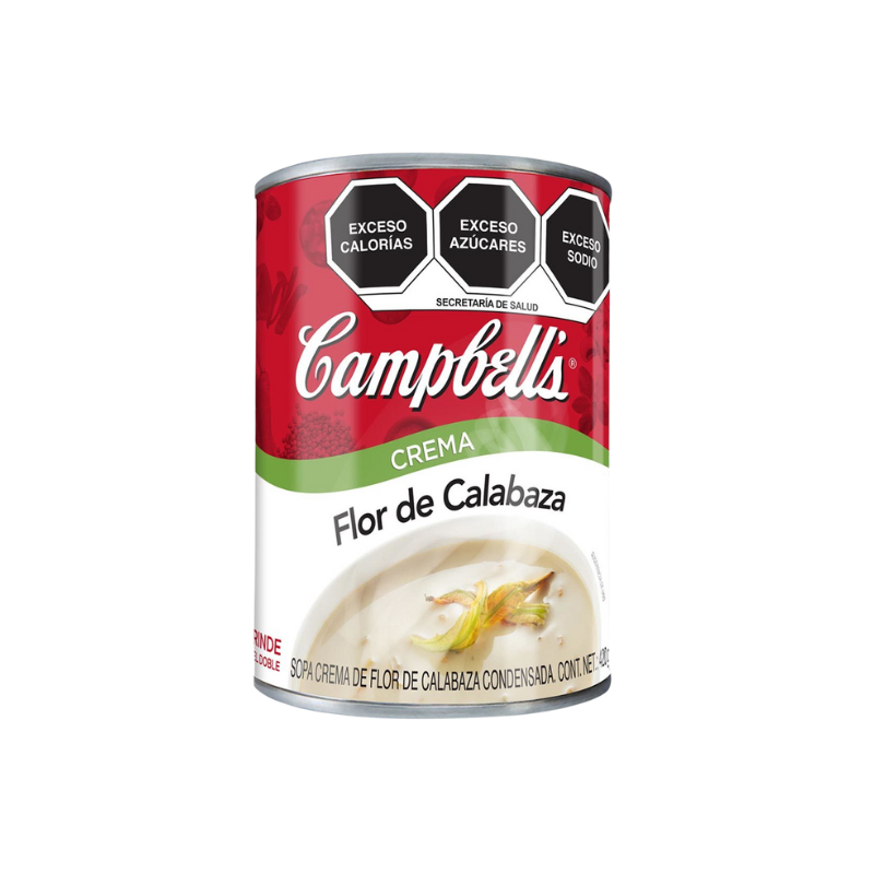 Crema de Flor de Calabaza Campbell's, Lata 420g