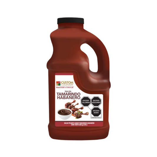 Salsa de Tamarindo con Habanero Custom Culinary, Bote 4kg