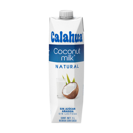 Alimento Líquido de Coco Calahua, Tetrapack 1L