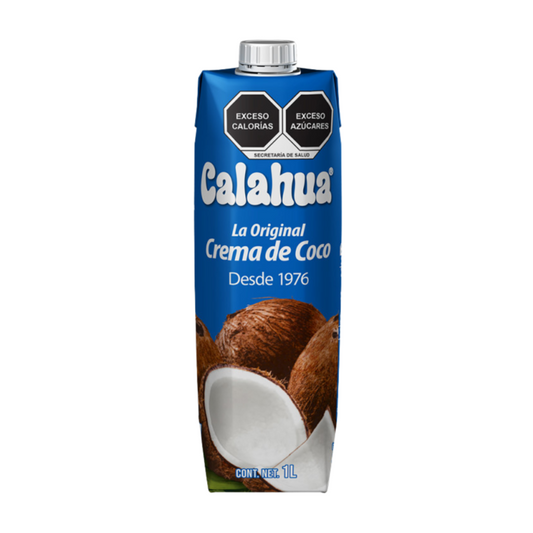 Crema de Coco Calahua, Tetrapack 1L