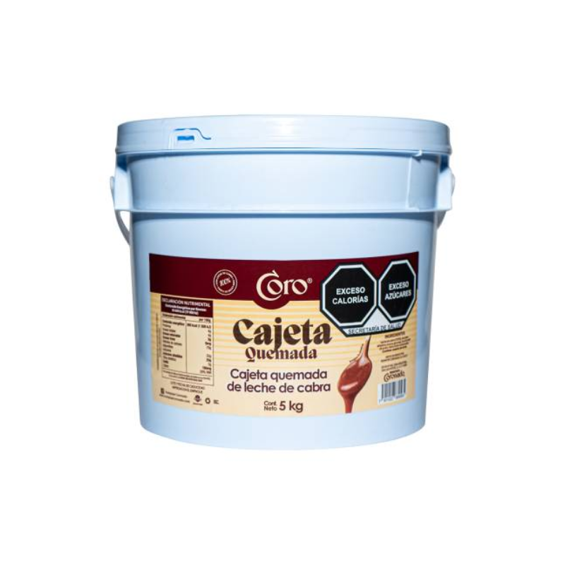 Cajeta Quemada Coro, Cubeta 5kg