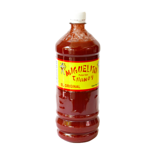 Chamoy Líquido Miguelito, Bote 980mL