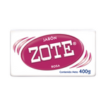 Jabón de Lavandería Rosa Zote, Pieza 400g