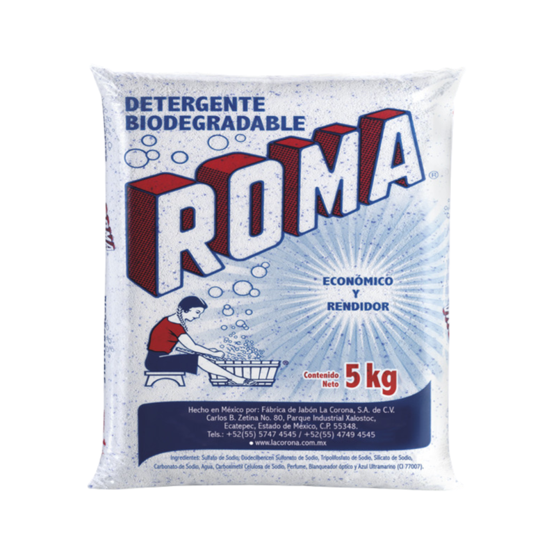 Detergente Roma, Bolsa 5kg