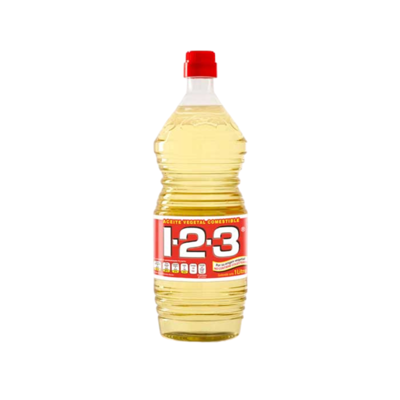 Aceite de Canola 1-2-3, Bote 1L