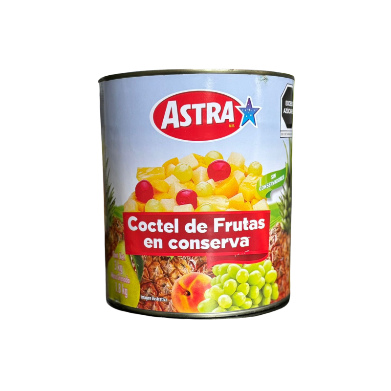 Coctel de Frutas Astra, Lata 3kg