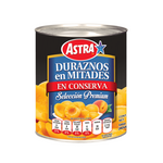 Duraznos en Mitades Astra, Lata 3kg