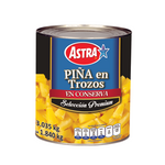 Piña en Trocitos Astra, Lata 3kg