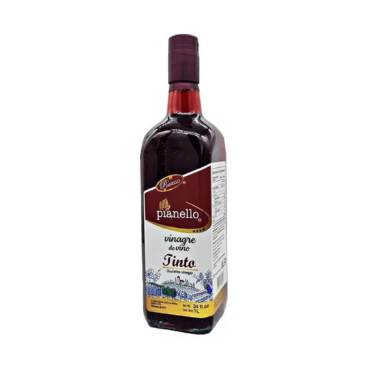 Vinagre de Vino Tinto Pianello, Botella 1L