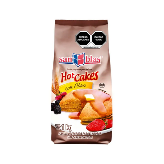 Harina Integral para Hot Cakes San Blas, Bolsa 1kg