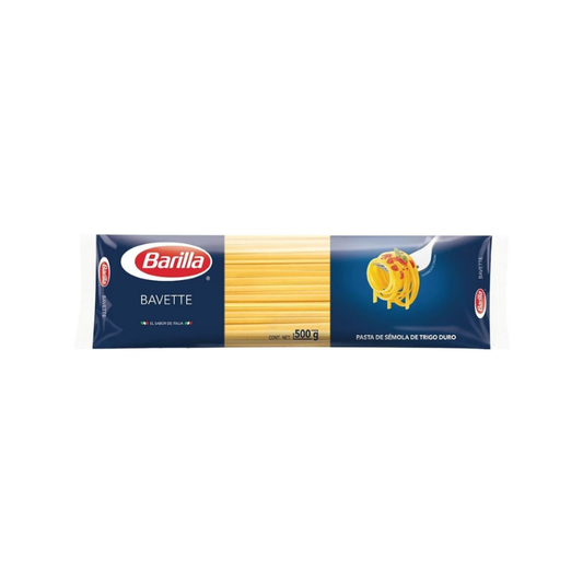 Pasta Bavette Barilla, Bolsa 500g