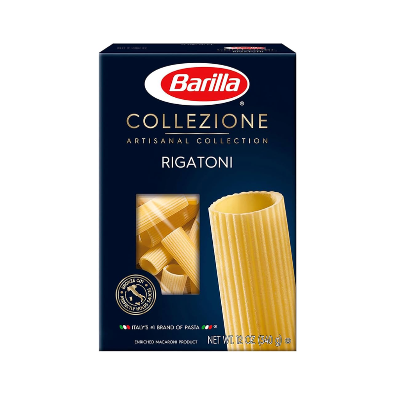 Pasta Rigatoni Barilla, Bolsa 340g