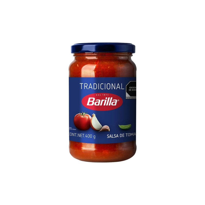 Salsa Tradicional Barilla, Frasco 400g