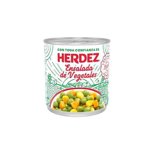 Ensalada de Verduras Herdez, Lata 220g