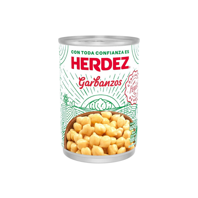 Garbanzos Herdez, Lata 400g