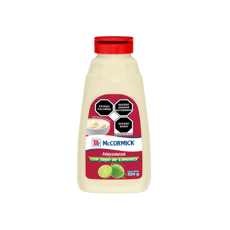 Mayonesa McCormick, Bote 320g