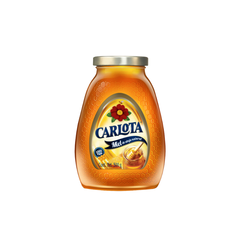 Miel de Abeja Carlota, Frasco 500g