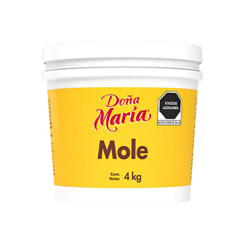 Mole Rojo en Pasta Doña María, Cubeta 4kg