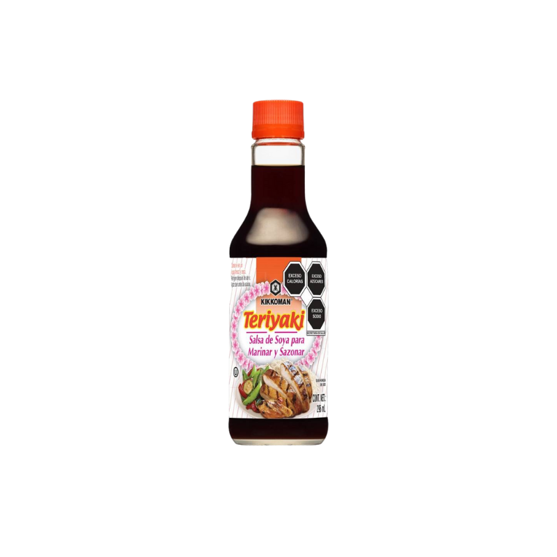 Salsa Teriyaki Kikkoman, Botella 296mL