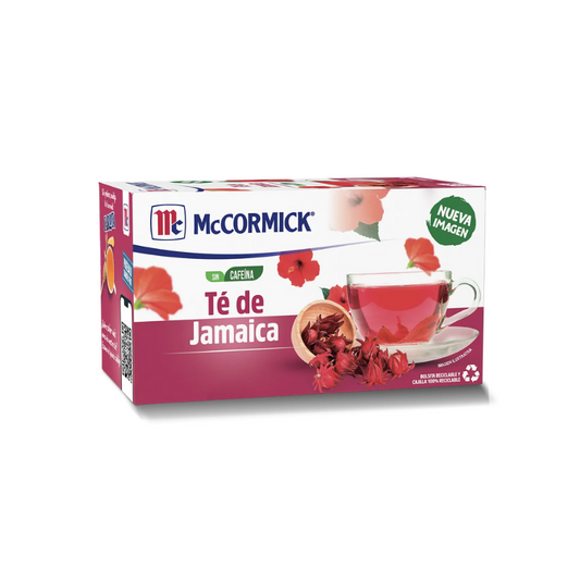 Té de Jamaica McCormick, Paquete 25 Sobres de 1.4g