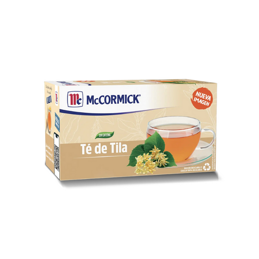 Té de Tila McCormick, Paquete 25 sobres de 1g