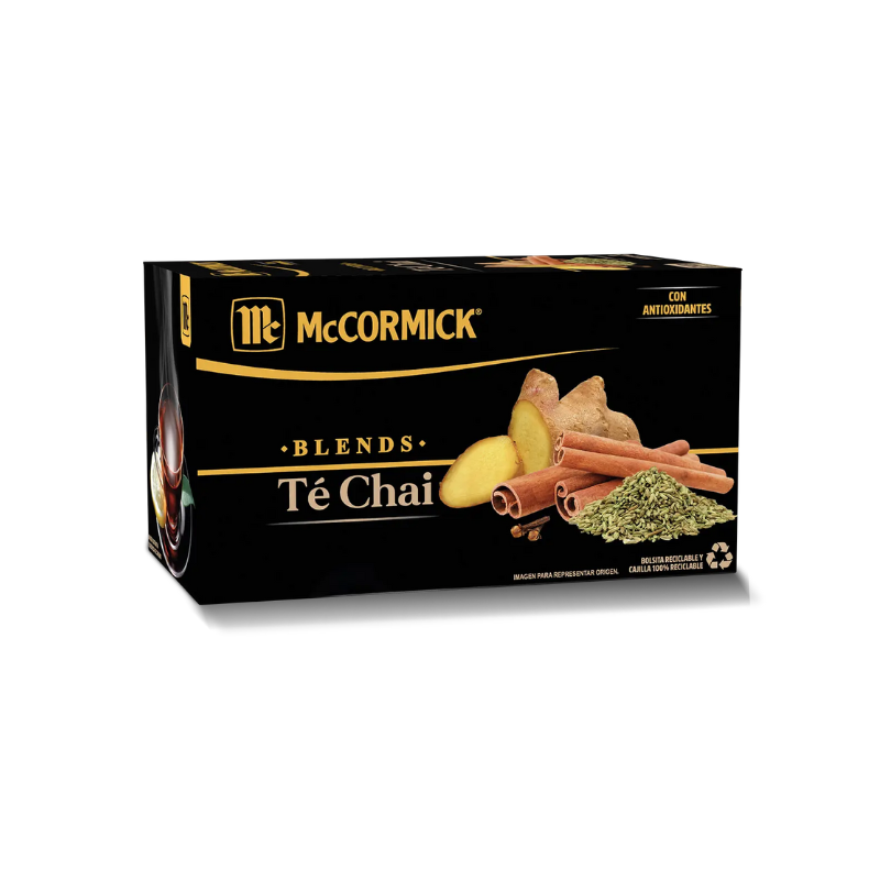 Té Chai McCormick, Paquete 20 Sobres de 2g