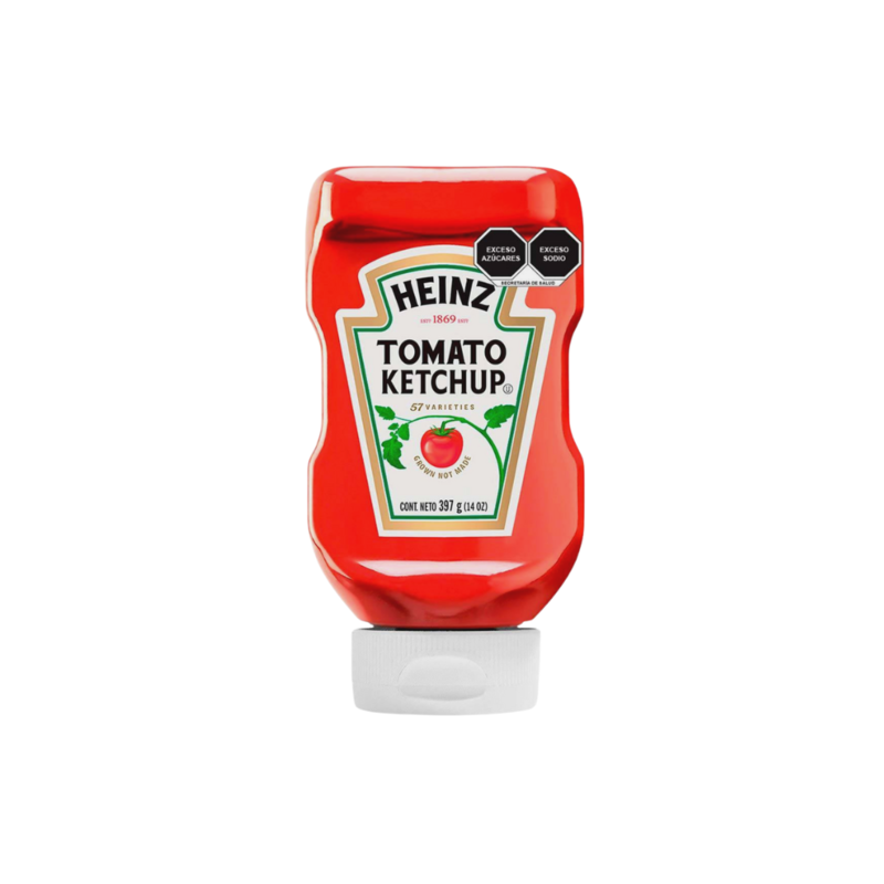 Salsa Catsup Heinz, Bote 397g