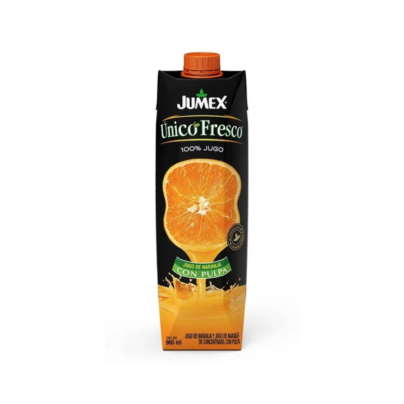 Jugo de Naranja Jumex Único Fresco, Tetrapack 960mL