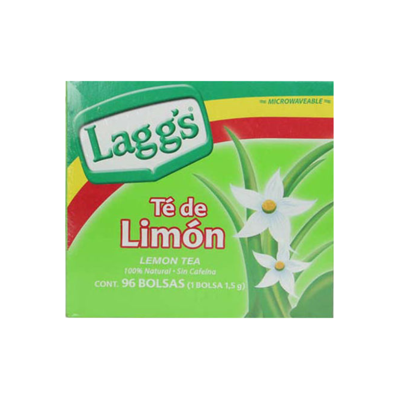 Té de Limón Lagg's, Paquete 96 Sobres de 1.5g