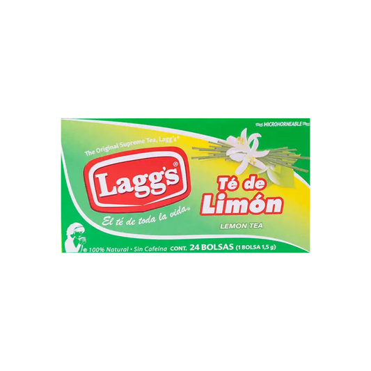 Té de Limón Lagg's, Paquete 24 Sobres de 1.5g