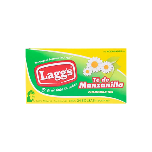 Té de Manzanilla Lagg's, Paquete 24 sobres de 1g