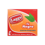 Té Negro Lagg's, Paquete 100 Sobres de 1.5g