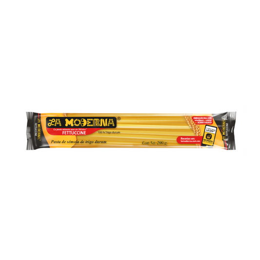 Pasta Fetuccini La Moderna, Bolsa 200g