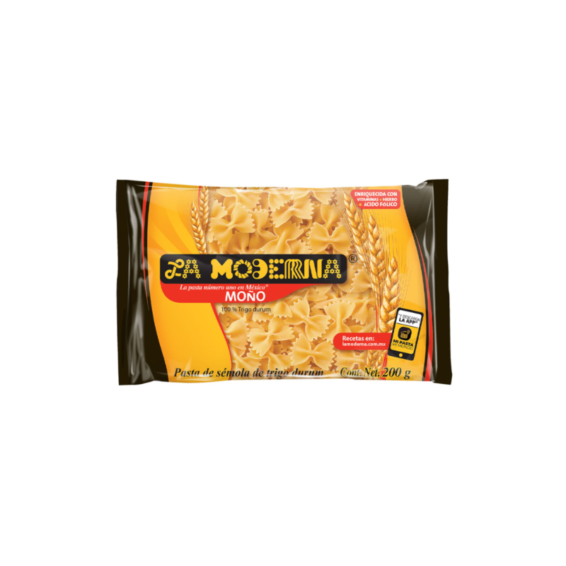 Pasta Moño La Moderna, Bolsa 200g