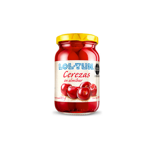 Cerezas sin Tallo Lol-Tun, Frasco 304g