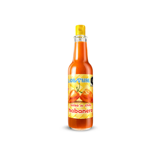 Salsa Habanera Roja Lol-Tun, Botella 150mL