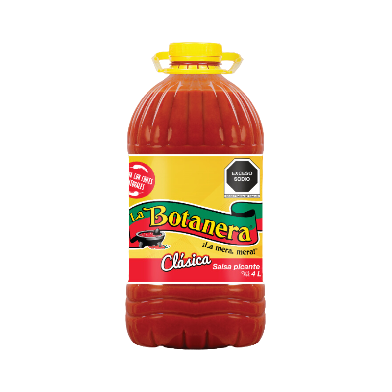 Salsa Picante La Botanera, Bote 4L