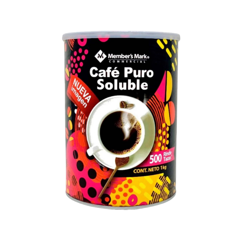 Café Soluble Member's Mark, Bote 1kg