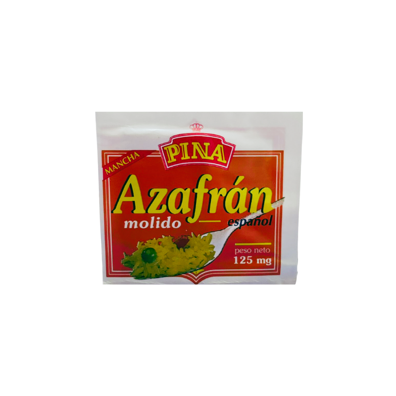 Azafrán Molido Pina, Paquete 125mg