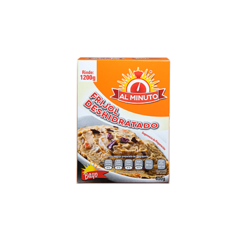 Frijol Seco Al Minuto, caja 400g