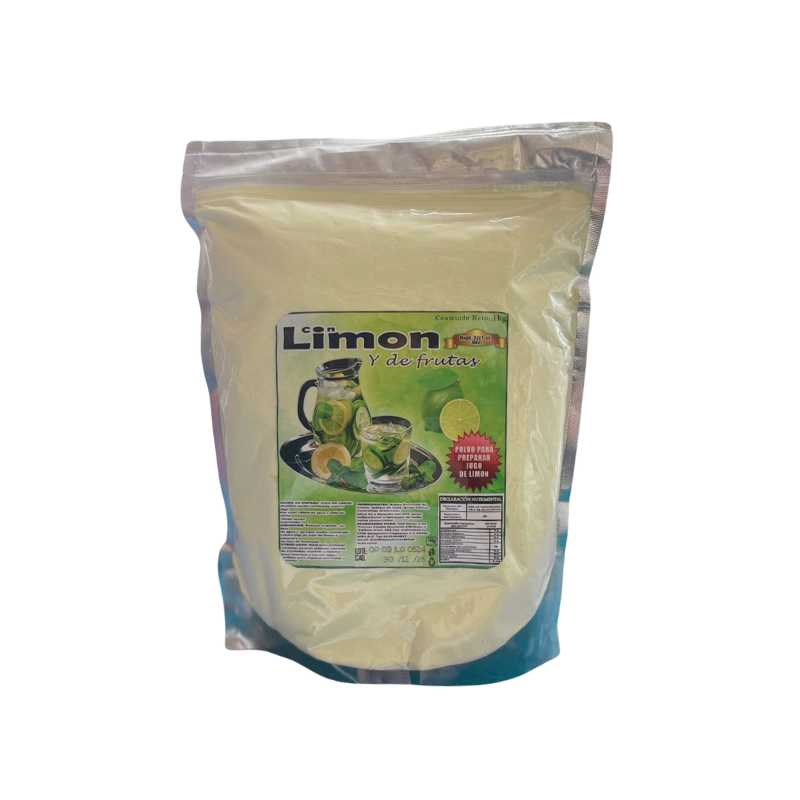 Limón en Polvo Con Limón, Bolsa 1kg