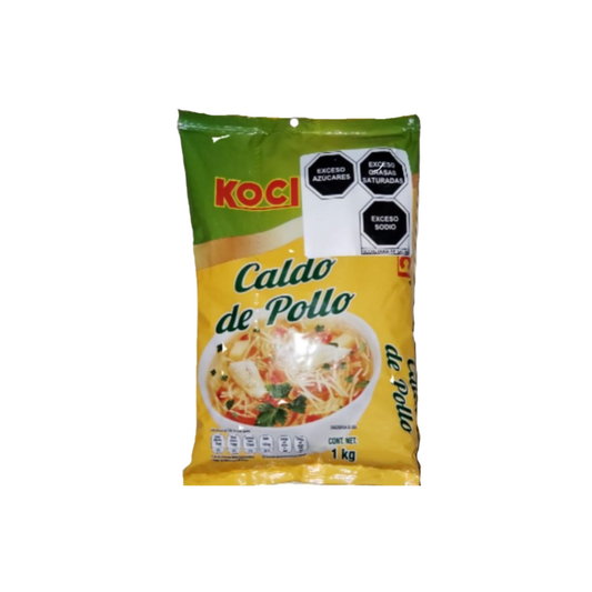 Caldo de Pollo Koci, Bolsa 1kg