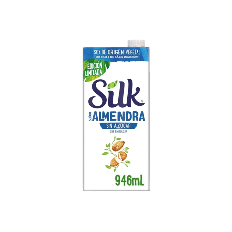 Alimento Líquido de Almendra Silk, Tetrapack 946mL