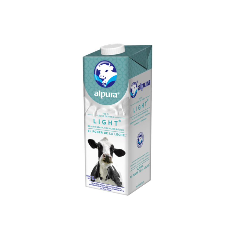 Leche Light Alpura, Tetrapack 1L