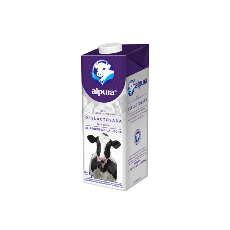 Leche Deslactosada Alpura, Tetrapack 1L