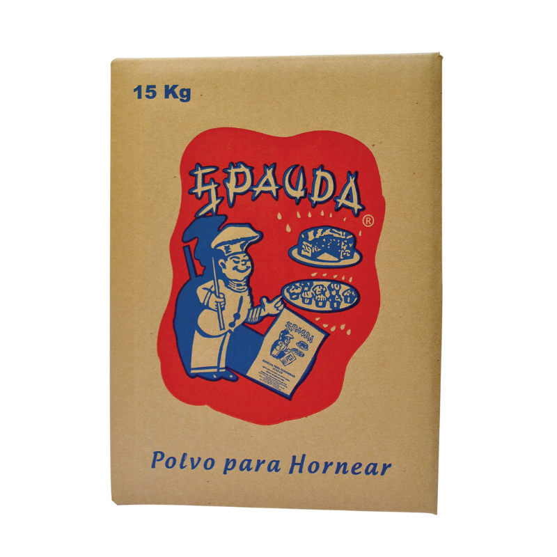 Polvo para Hornear Spauda, Caja 15kg