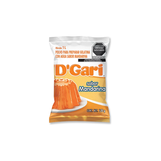 Gelatina de Mandarina D'Gari, Bolsa 120g