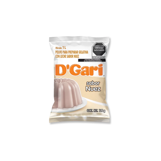 Gelatina de Nuez D'Gari, Bolsa 120g